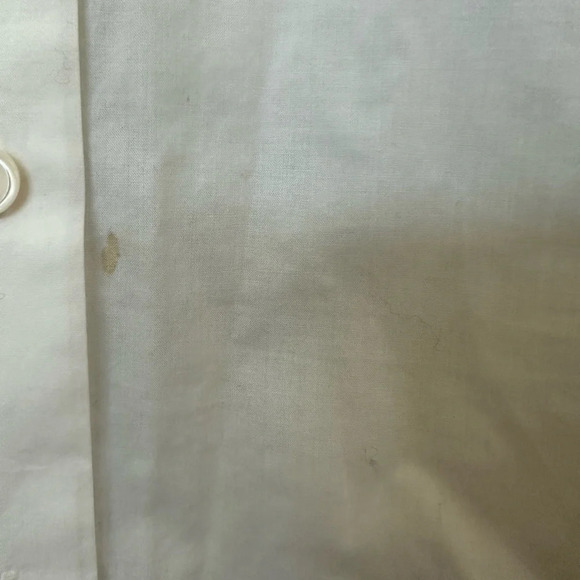 ATM White Button Down Shirt - Picture 3 of 5